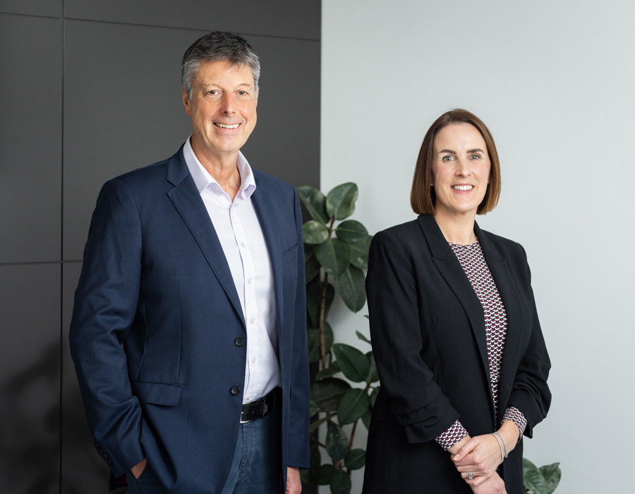 Paul Sewell and Emma Craggs