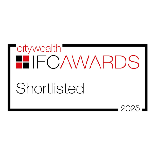 Awards badge: Citywealth IFC Awards Shortlisted
